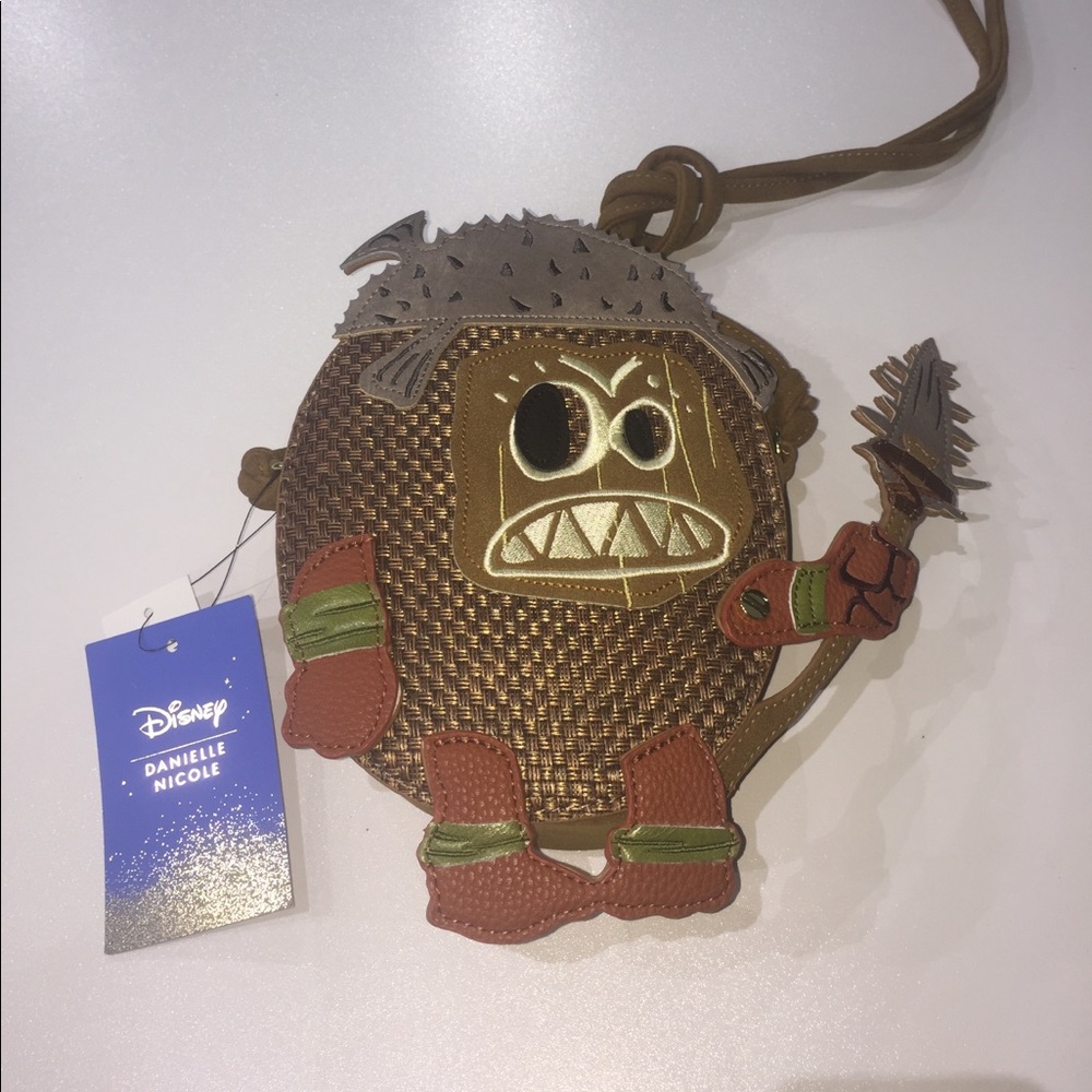 Disney Moana Kakamora coconut crossbody bag new
